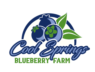 Cool Springs Blueberry Farm logo design by tec343