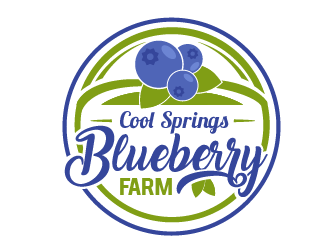 Cool Springs Blueberry Farm logo design by prodesign