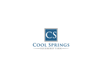 Cool Springs Blueberry Farm logo design by johana