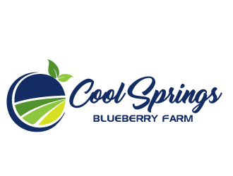 Cool Springs Blueberry Farm logo design by tec343