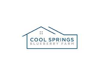 Cool Springs Blueberry Farm logo design by checx