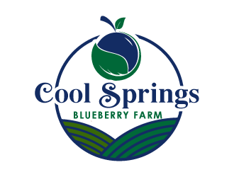 Cool Springs Blueberry Farm logo design by tec343