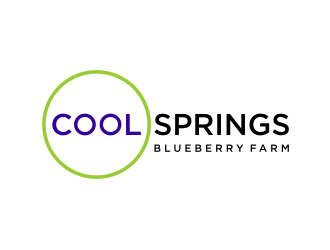 Cool Springs Blueberry Farm logo design by larasati