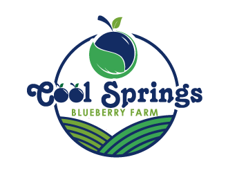 Cool Springs Blueberry Farm logo design by tec343
