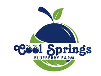 Cool Springs Blueberry Farm logo design by tec343