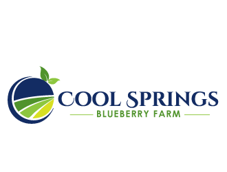 Cool Springs Blueberry Farm logo design by tec343
