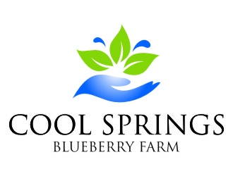 Cool Springs Blueberry Farm logo design by jetzu
