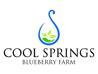 Cool Springs Blueberry Farm logo design by jetzu