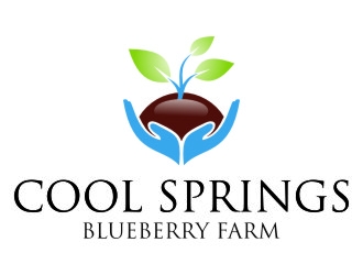 Cool Springs Blueberry Farm logo design by jetzu