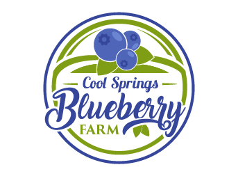Cool Springs Blueberry Farm logo design by prodesign