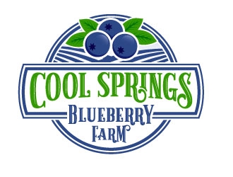 Cool Springs Blueberry Farm logo design by daywalker