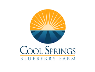 Cool Springs Blueberry Farm logo design by kunejo