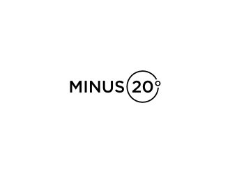 Minus 20° logo design by dewipadi
