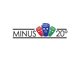 Minus 20° logo design by giphone