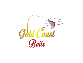 Gold Coast Baits logo design by .::ngamaz::.