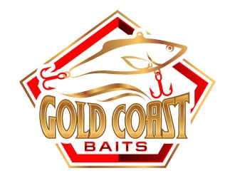 Gold Coast Baits logo design by uttam