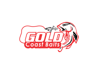 Gold Coast Baits logo design by giphone