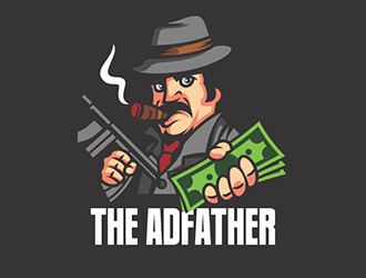 The Adfather  logo design by Optimus
