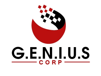 G.E.N.I.U.S. Corp logo design by shravya