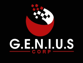 G.E.N.I.U.S. Corp logo design by shravya