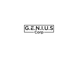 G.E.N.I.U.S. Corp logo design by sitizen