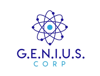 G.E.N.I.U.S. Corp logo design by nexgen