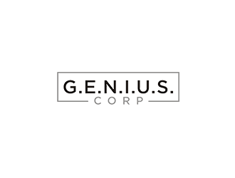 G.E.N.I.U.S. Corp logo design by checx