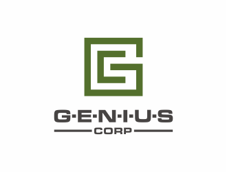 G.E.N.I.U.S. Corp logo design by huma