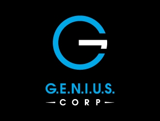 G.E.N.I.U.S. Corp logo design by thebutcher