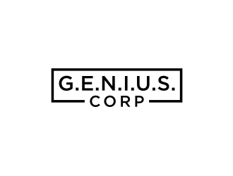 G.E.N.I.U.S. Corp logo design by yeve