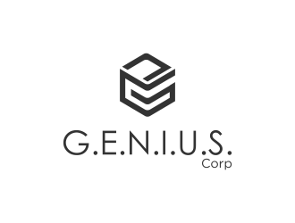 G.E.N.I.U.S. Corp logo design by noviagraphic