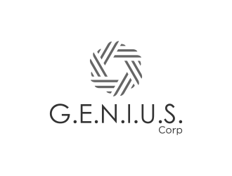 G.E.N.I.U.S. Corp logo design by noviagraphic