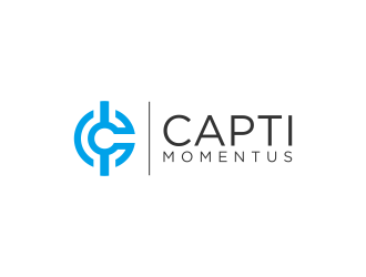 Capti Momentus logo design by noviagraphic