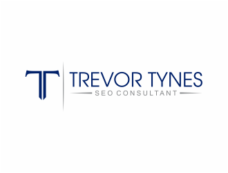 Trevor Tynes, SEO Consultant logo design by mutafailan