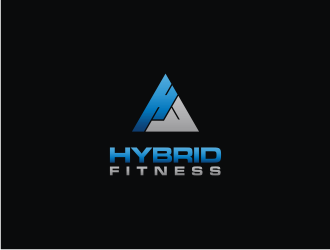 Hybrid Fitness logo design by mbamboex