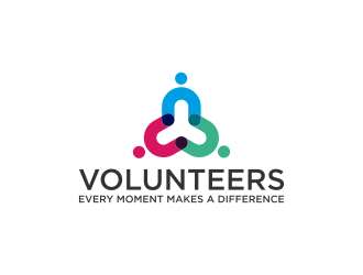 Volunteers: Every Moment Makes A Difference logo design by noviagraphic