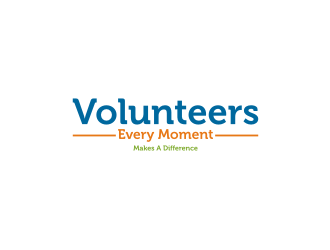 Volunteers: Every Moment Makes A Difference logo design by mbamboex