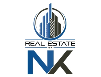 Real Estate by NK logo design by mcocjen