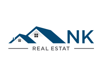 Real Estate by NK logo design by enilno