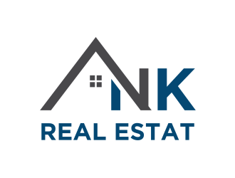 Real Estate by NK logo design by enilno