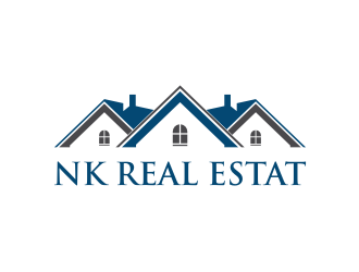 Real Estate by NK logo design by enilno