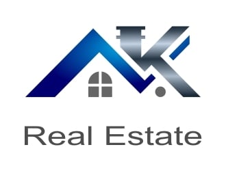 Real Estate by NK logo design by renithaadr