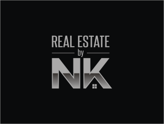 Real Estate by NK logo design by catalin