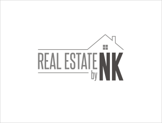 Real Estate by NK logo design by catalin