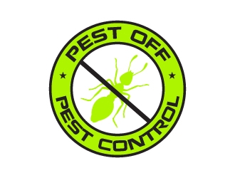 Pest Off Pest Control logo design by Suvendu