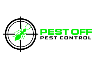 Pest Off Pest Control logo design by aldesign