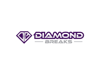 Diamond Breaks logo design by zakdesign700