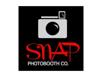 Snap Photobooth Co. logo design by ElonStark