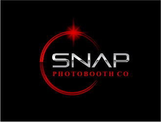 Snap Photobooth Co. logo design by Girly