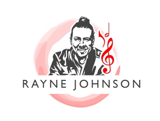Rayne Johnson logo design by aRBy